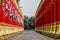 56 Red Pillars in Beijing of China