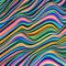 570 Digital Abstract Waves: A futuristic and abstract background featuring digital abstract waves in vibrant and mesmerizing col