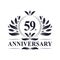 59th Anniversary celebration, luxurious 59 years Anniversary logo design