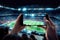 5G capturing soccer action on smartphone