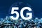 5G. global media link connecting on night city background, digital, internet, communication, cyber tech, speed internet, networkin
