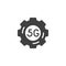 5G network settings vector icon