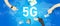 5g phone technology connect worldwide. Smart and 5th generation network concept. Fast internet.