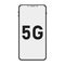 5G smartphone icon. Vector isolated 5g wireless phone