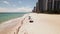 5k Miami Beach aerial drone footage. City of Sunny Isles Beach FL