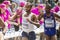 6 Aug `17 - London World Athletics Championships marathon: Maru Teferi and Paulus Ilyambo