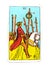 6 Six of Wands Tarot Card Yes Success Victory Triumph Achievement Awards Winning A Big Win