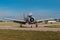 AT-6 Texan Turn on Taxiway