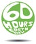60 Hours Earth Day Retro