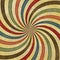 60\'s 70\'s Retro Swirl Funky Wild Spiral Rays