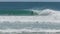 60p tracking clip of a surfer at kirra point on the gold coast of queensland