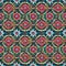 64 Bohemian Patterns: A free-spirited and eclectic background featuring bohemian patterns in vibrant and colorful tones that cre