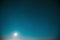 6K 5K Blue Scenery Background Moonrise Night Starry Sky Glowing Stars. Scenic Bright Glow Of Sky Stars Galaxy 4K