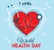 7 april, world health day vector