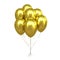 7 Golden Balloons