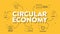 7 Pillar of Circular Economy infographic diagram presentation banner template have value, water, society, culture, material,