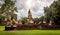 The 7 Rows Chedi Temple Si satchanalai historical park, Sukhothai