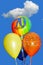 70th Birthday balloons.