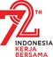 72 Years Indonesia Independence Day
