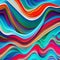 730 Digital Abstract Waves: A futuristic and abstract background featuring digital abstract waves in vibrant and mesmerizing col