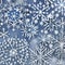 745 Winter Snowflakes: A cool and frosty background featuring winter snowflakes in icy and wintery colors that create a serene a