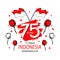 75 years, Indonesia Independence Day