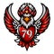 79th Happy Indonesia Independence Day with eagle or garuda