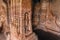 7th century Jainists Cave Temple dedicated to the Lord Mahavira, in town Badami, India