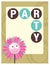 8.5x11 Party Flyer/Poster Template