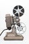 8 mm Movie Projector with Film Reels.