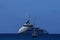 The 89m Olivia O yacht anchored off Gustavia, the capital of Saint Barthelemy