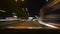 8K Night Lights of Traffic on the City Roads