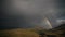 8K Rainbow After Stormy Rain Clouds