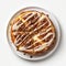 8k Resolution Cinnamon Roll Dessert With Icing And Nuts
