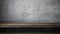 8k Resolution Matte Photo Of Dark Concrete Wall With Wooden Top Table