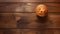 8k Resolution Muffin On Wood Table: Manapunk Cabincore With Subtle Textures