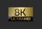 8K Ultra HD label