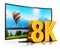 8K UltraHD curved TV