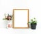 8x10 16x20 Wooden Frame Mockup