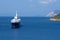 9/13/2020 Greece, Skiathos island, the famous beach Koukounaries , short tourist season, due to COVID-19