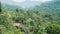 9 arched bridge Sri Lanka. Timelapse. View from above