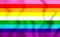 9 stripe LGBT Flag.
