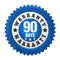 90 Days Warranty Badge Isolated