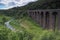 The 90 foot high Smardale Gill viaduct over Scandal Beck, Eden Valley, Cumbria