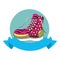 90s retro fashion women boot round icon