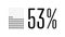 94 percent people infographic, ninety four percentage chart statistics diagram