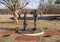 `95 Years and Planting, Girl Scout Centennial Statue` by Shan Gary in Mitch Park in Edmond, Oklahoma.