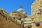 The 9th Station of Via Dolorosa and the Church of the Holy Sepulchre