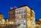 Aachen Market Square At Night, editorial