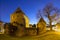 Aachen Ponttor At Night, Germany